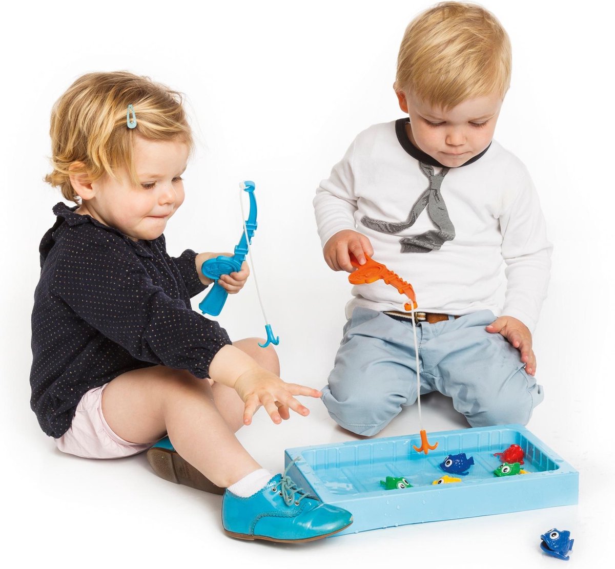 Paradiso Toys Hengelspel 12-delig Blauw