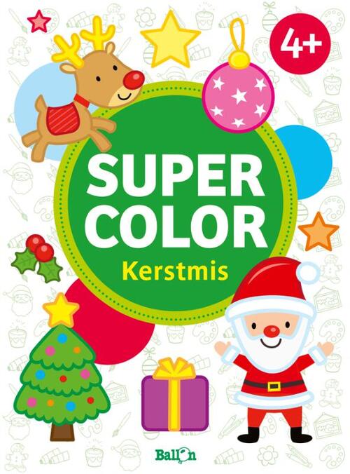 Super color Kerstmis