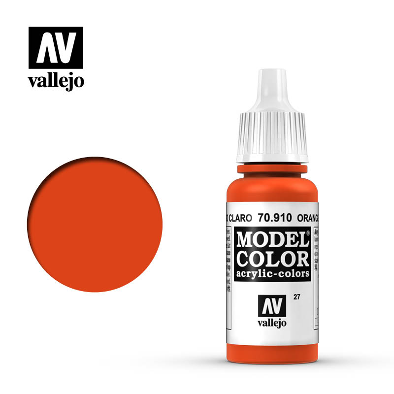 Model Color: Orange Red (Vallejo)