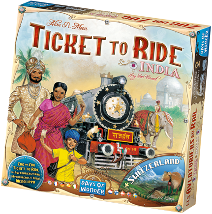 Ticket To Ride - India Uitbreiding