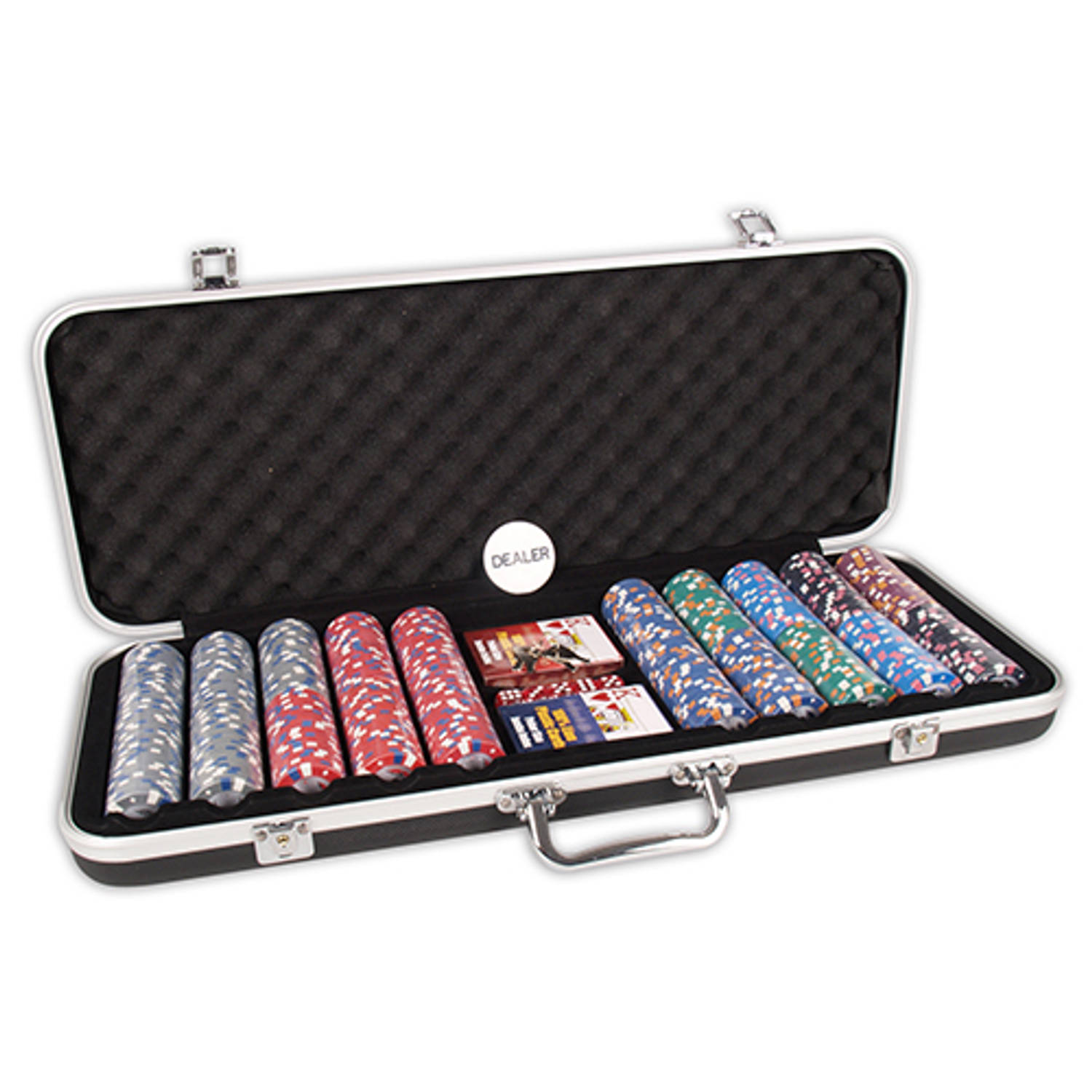 Pokerset Dlx 500 Clay Chips 13.5gr Value