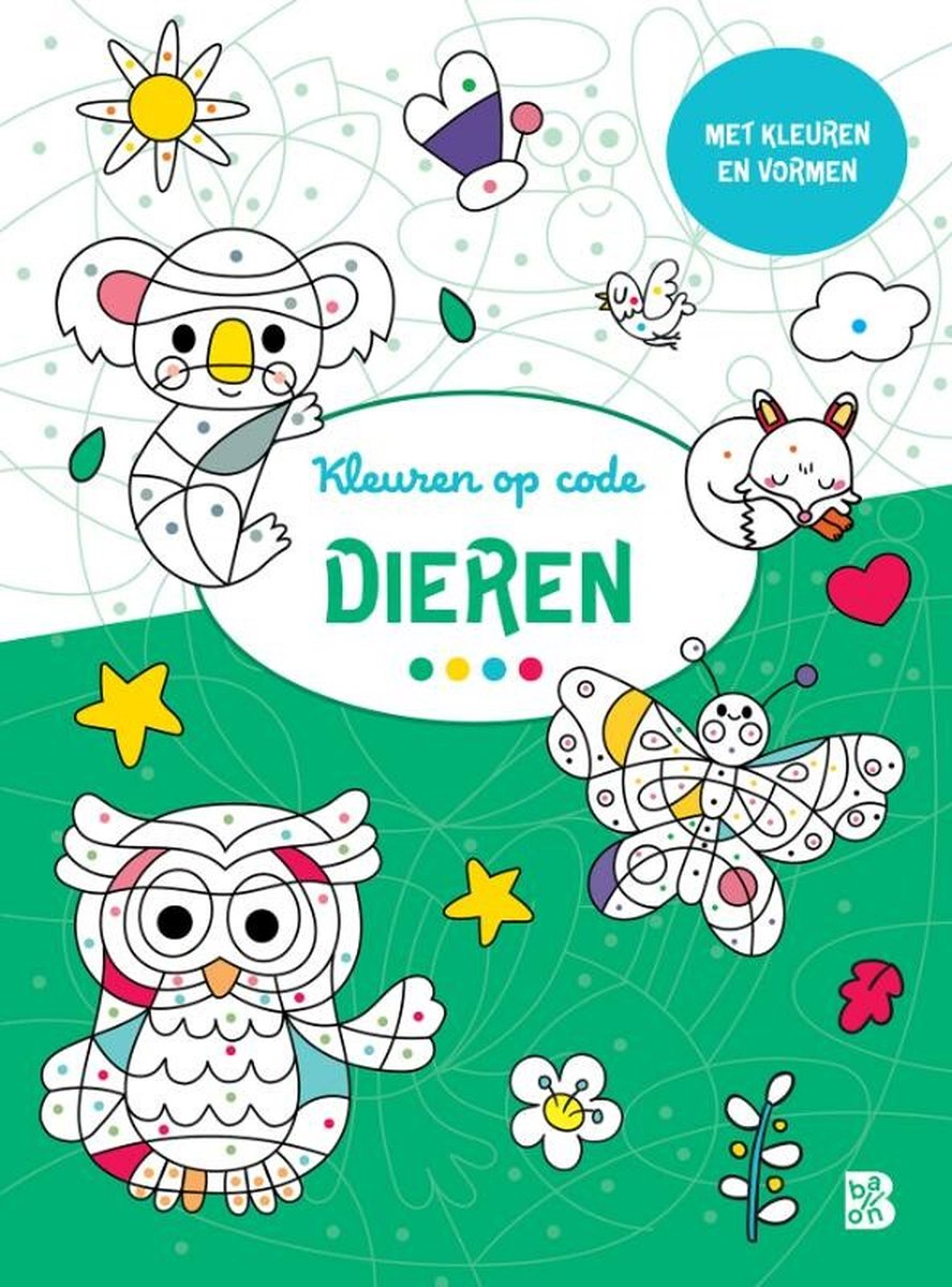 Kleuren op code: dieren