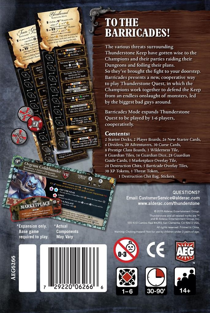 Thunderstone Quest: Barricades Mode