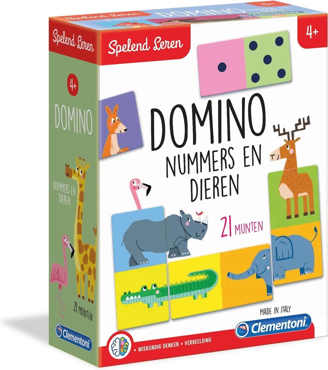 Spelend Leren - Dieren Domino