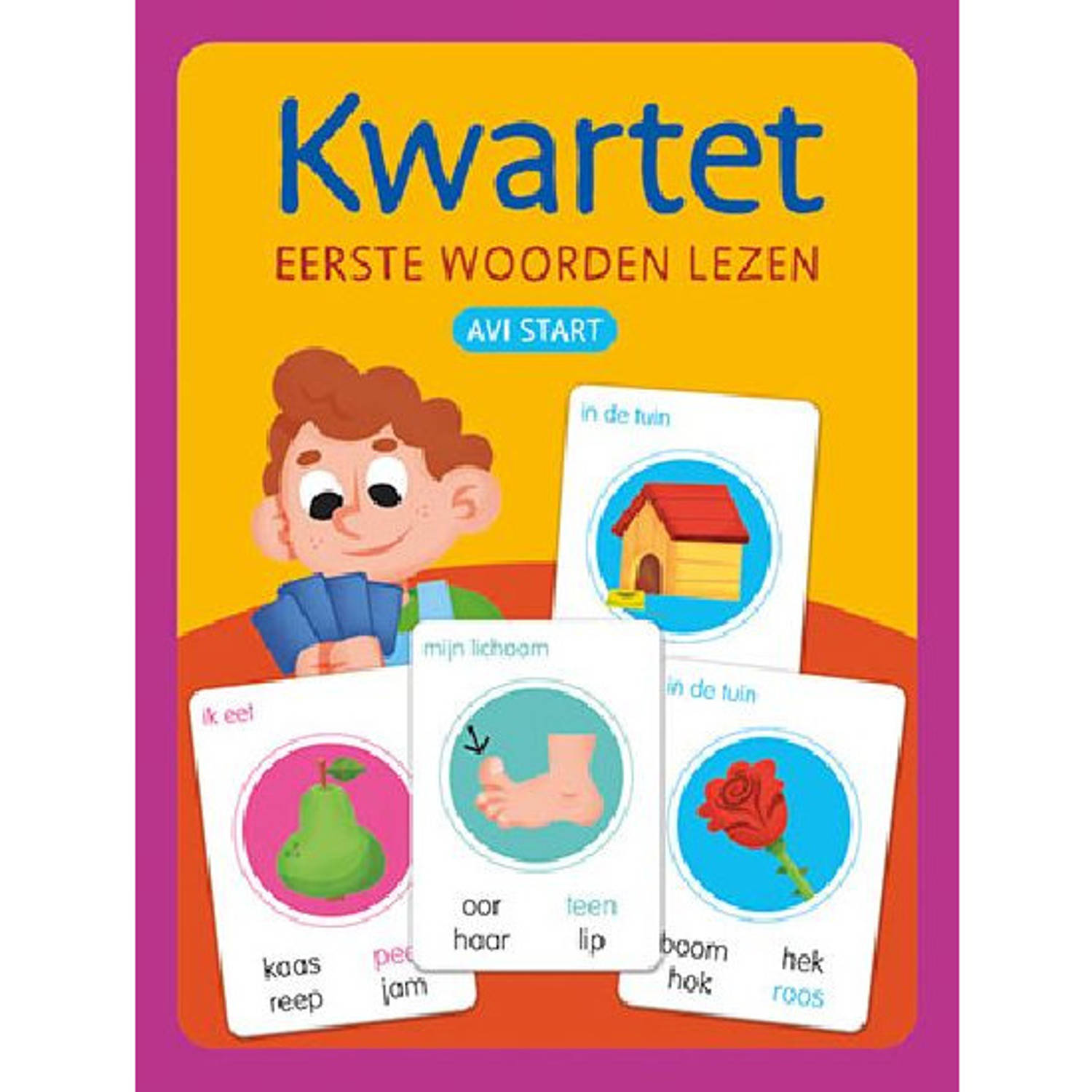 Kwartet - Eerste woorden lezen (AVI start)