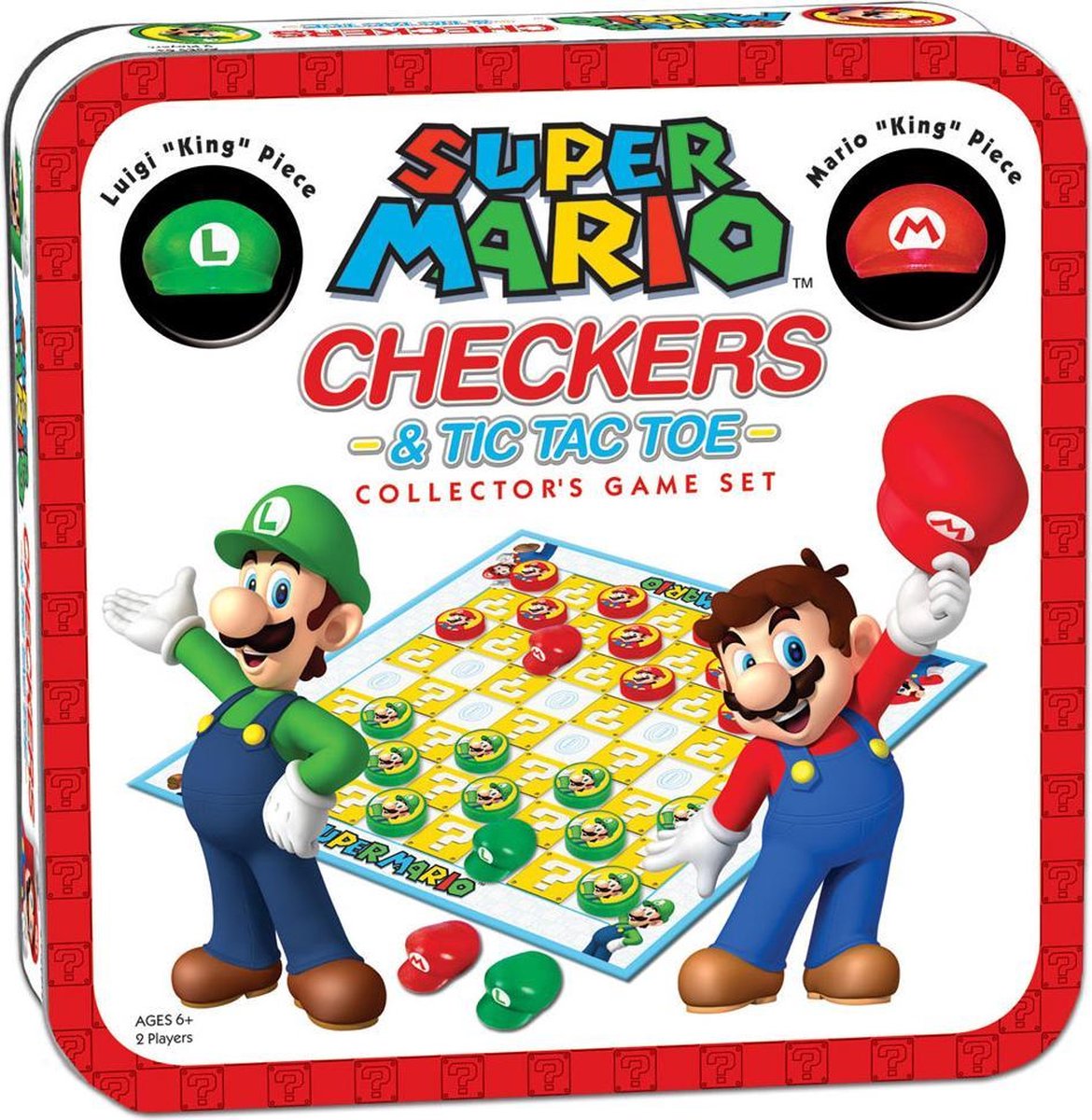 Super Mario - Combo Checkers & Tic Tac Toe