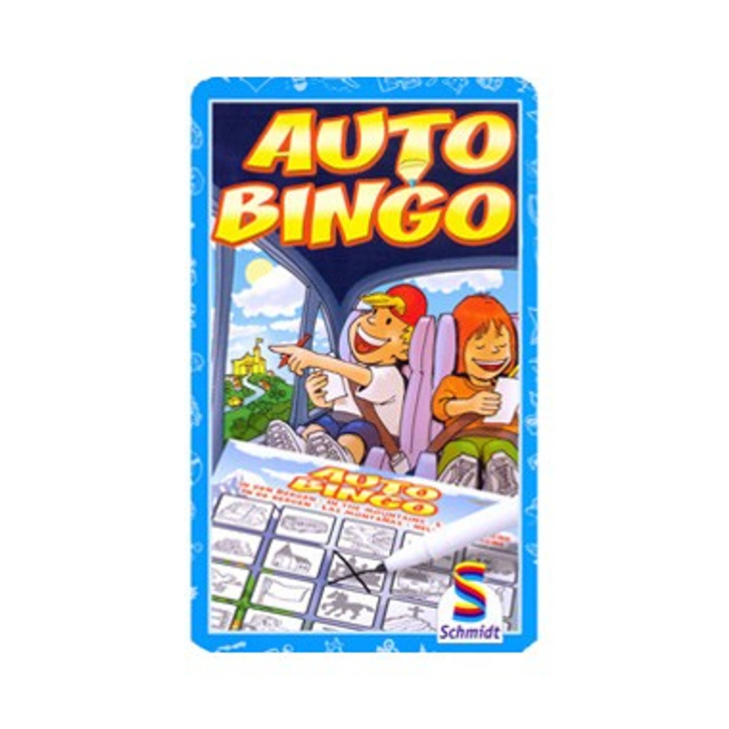 Auto Bingo in tin box pocket editie