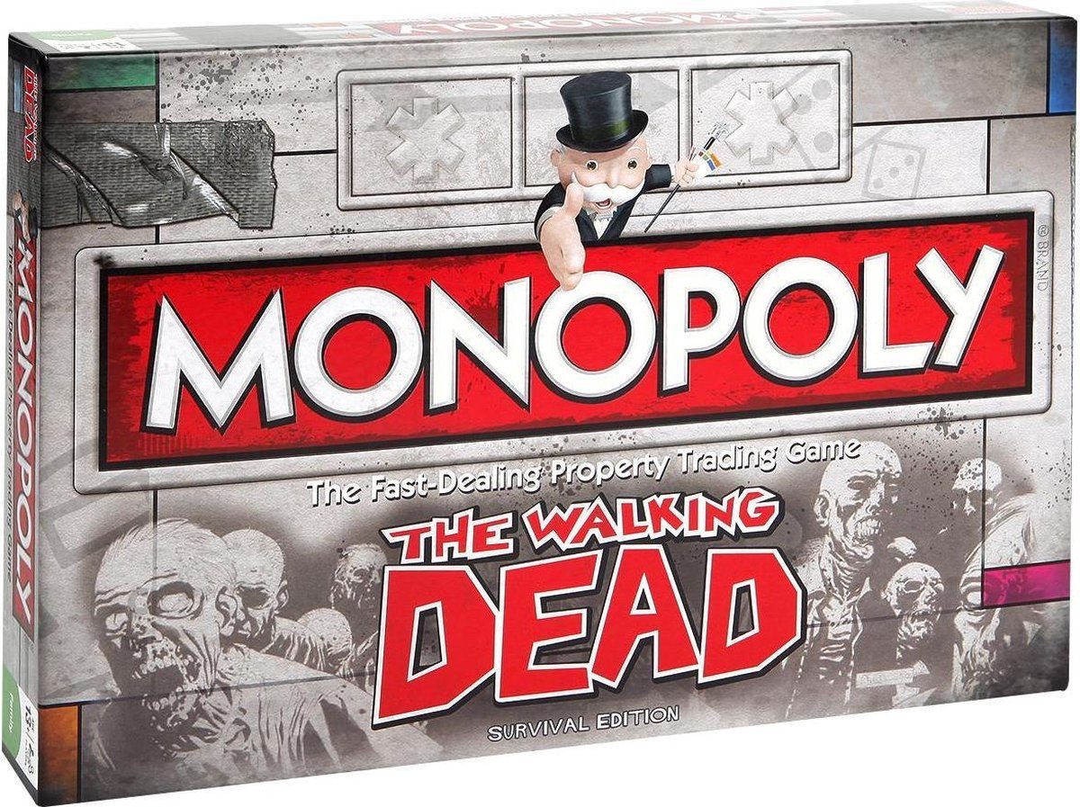 Monopoly The Walking Dead - Bordspel