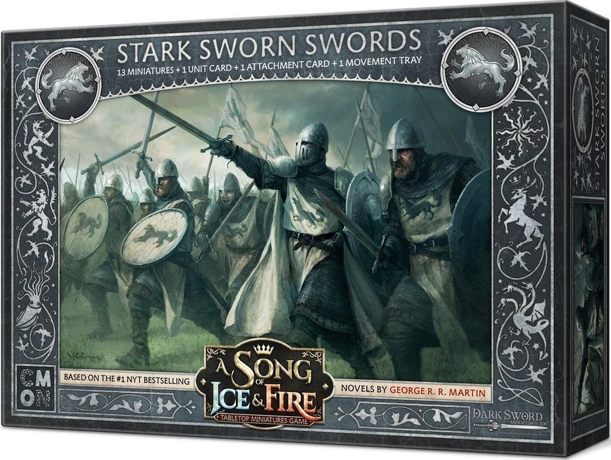 A Song of Ice & Fire: Tabletop Miniatures Game - Stark Sworn Swords