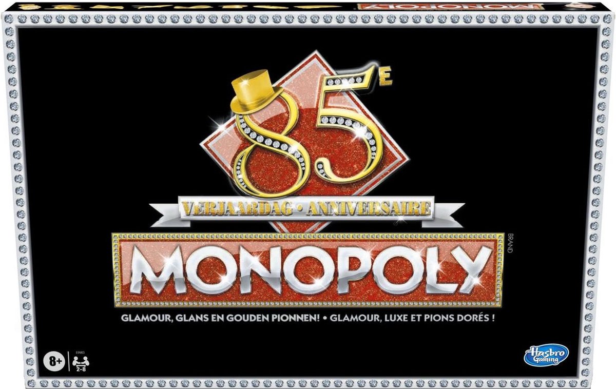 Hasbro Bordspel Monopoly 85-jarige Verjaardag (Be)