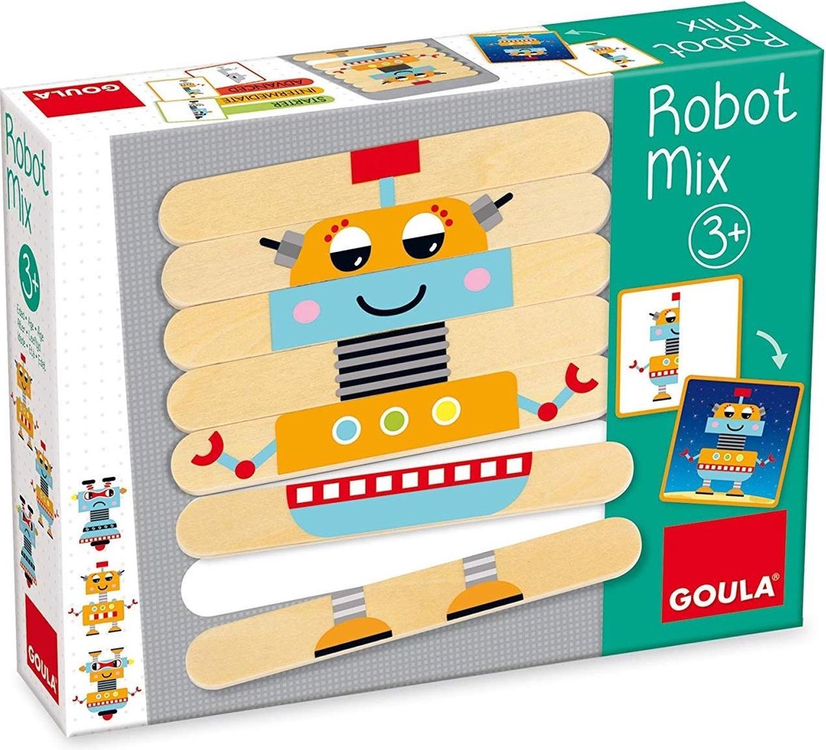 Goula Educatief Spel Robot Mix (Nl)