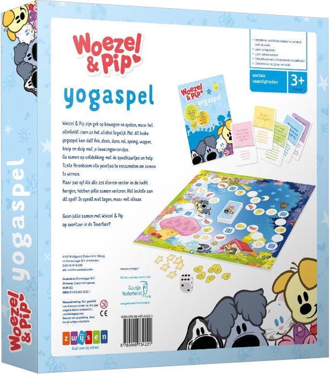 Bordspel - Woezel & Pip Yogaspel