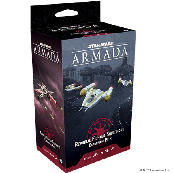 Star Wars Armada Republic Fighter Squadrons