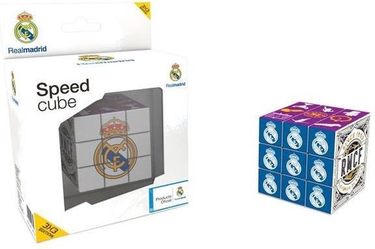 Real Madrid Rubiks Puzzel Real Madrid 5,5 Cm