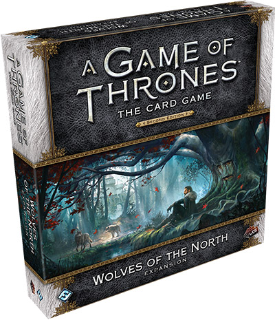 A Game of Thrones: The Card Game (Second Edition) - Wolves of the North