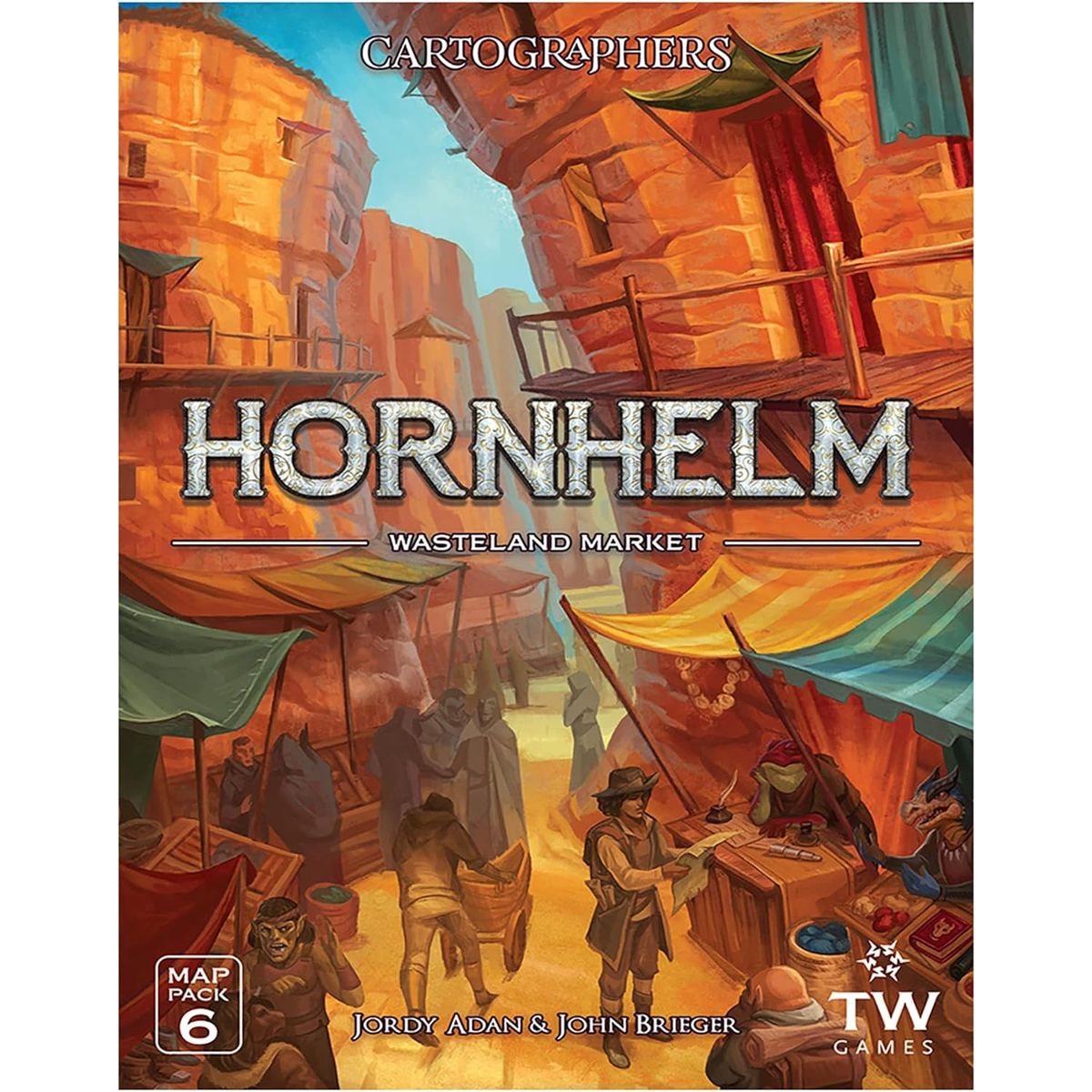 Cartographers: Map Pack 6 - Hornhelm: Wasteland Market