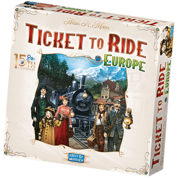 Ticket to Ride: 15th Anniversary Deluxe - Europe