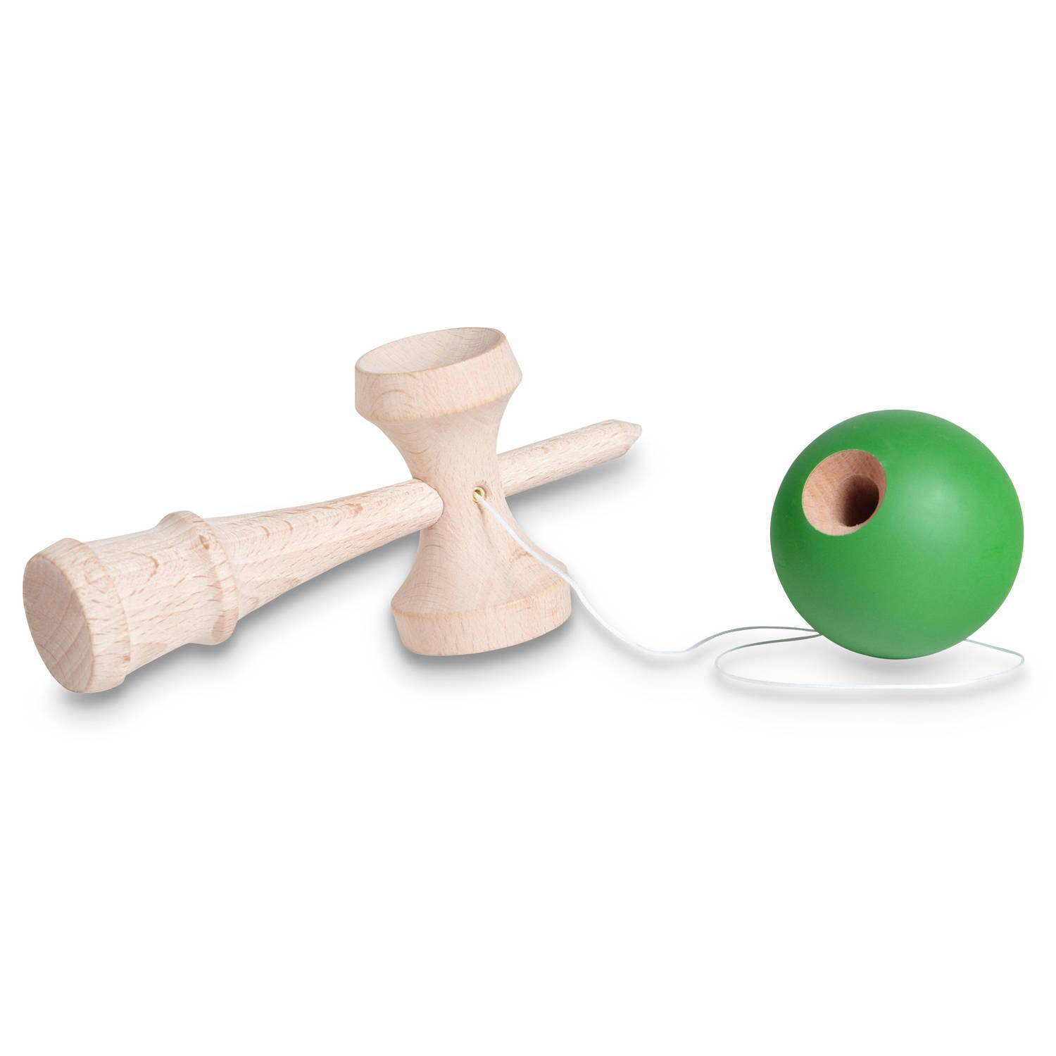 Bs Toys Houten Spel Kendama 18 Cm Groen