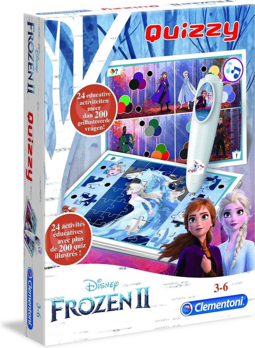 Clementoni Quizspel Frozen Ii 200 Vragen