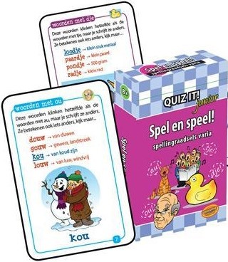 Quiz It Junior - Spel en Speel