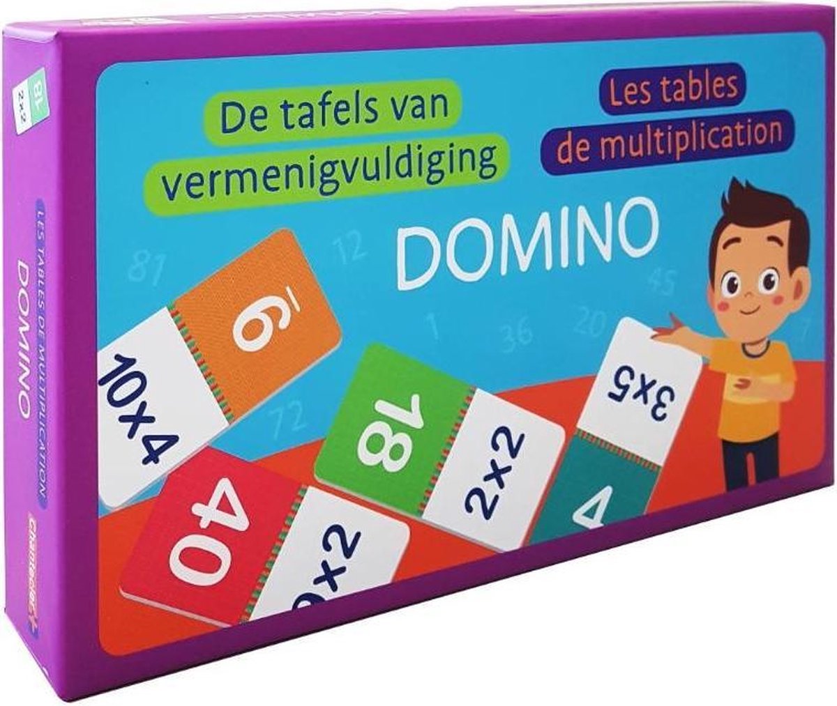 Domino - De tafels van vermenigvuldiging / Domino - Les tables de multiplication