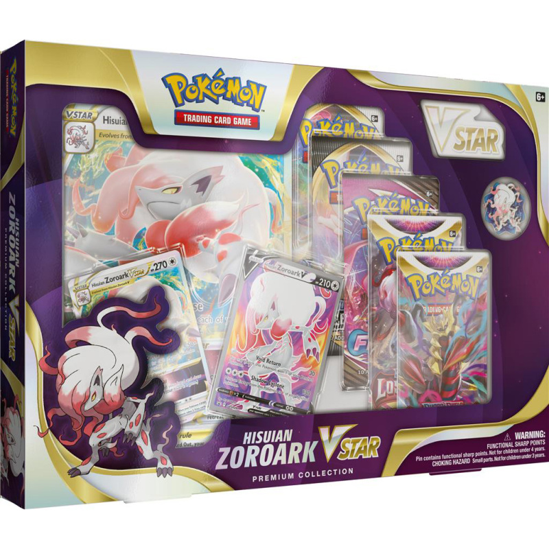 Pokemon TCG V STAR Hisuian Zoroark Premium collection