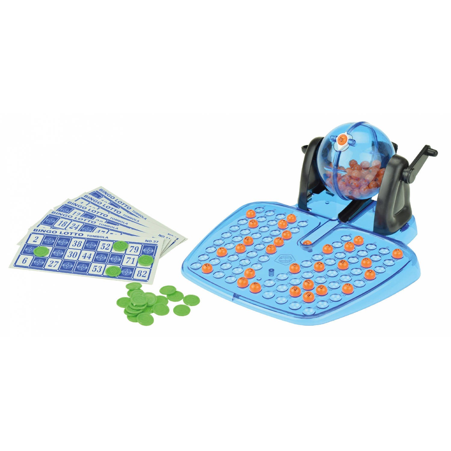 Toi-toys Bingoset Karton Blauw/oranje 7-delig