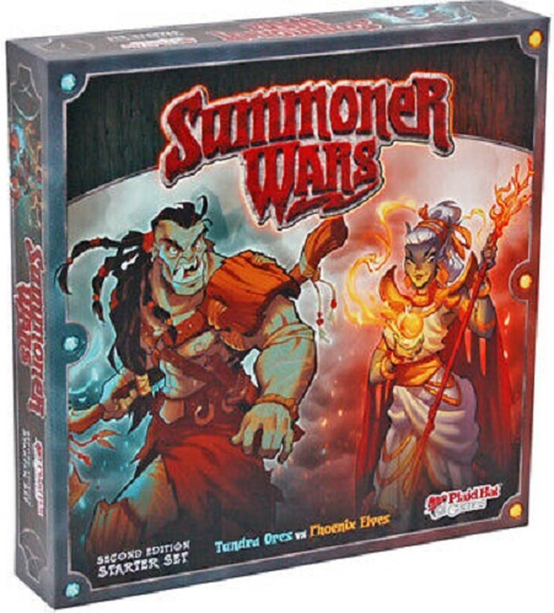 Summoner Wars (Second Edition): Starter Set - Tundra Orc vs. Phoenix Elves