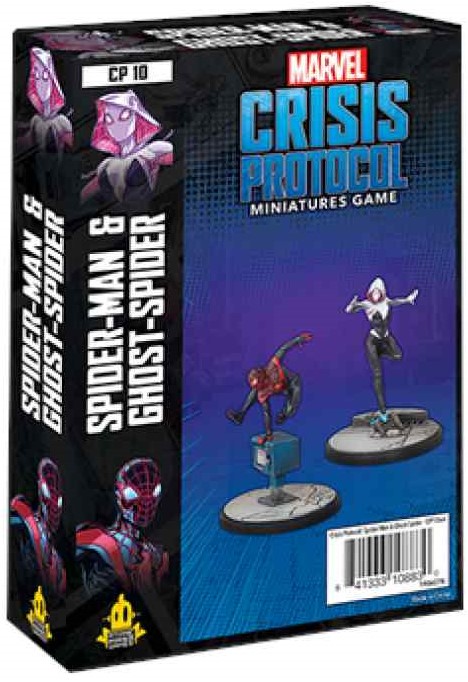 Marvel Crisis Protocol - Ghostspider and Spiderman