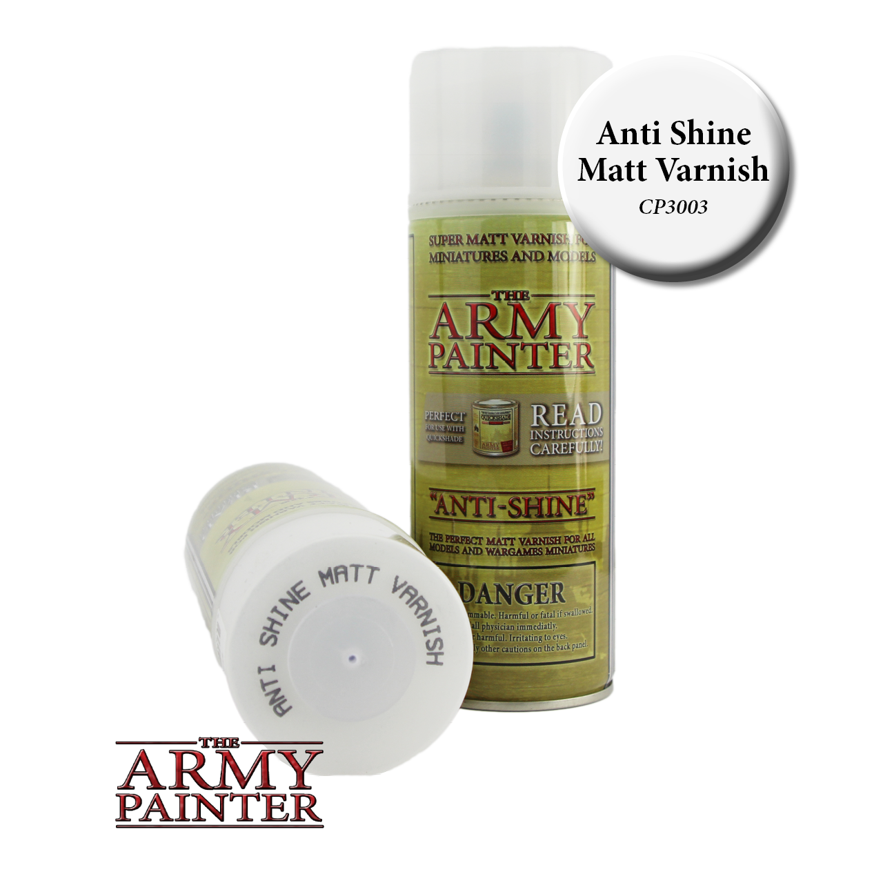 Anti-Shine Matt Varnish Spray (The Army Painter)