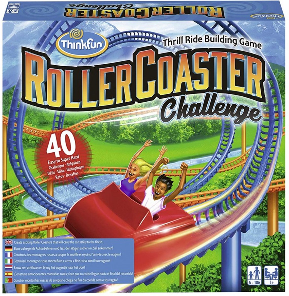 Thinkfun Roller Coaster Challenge Spel