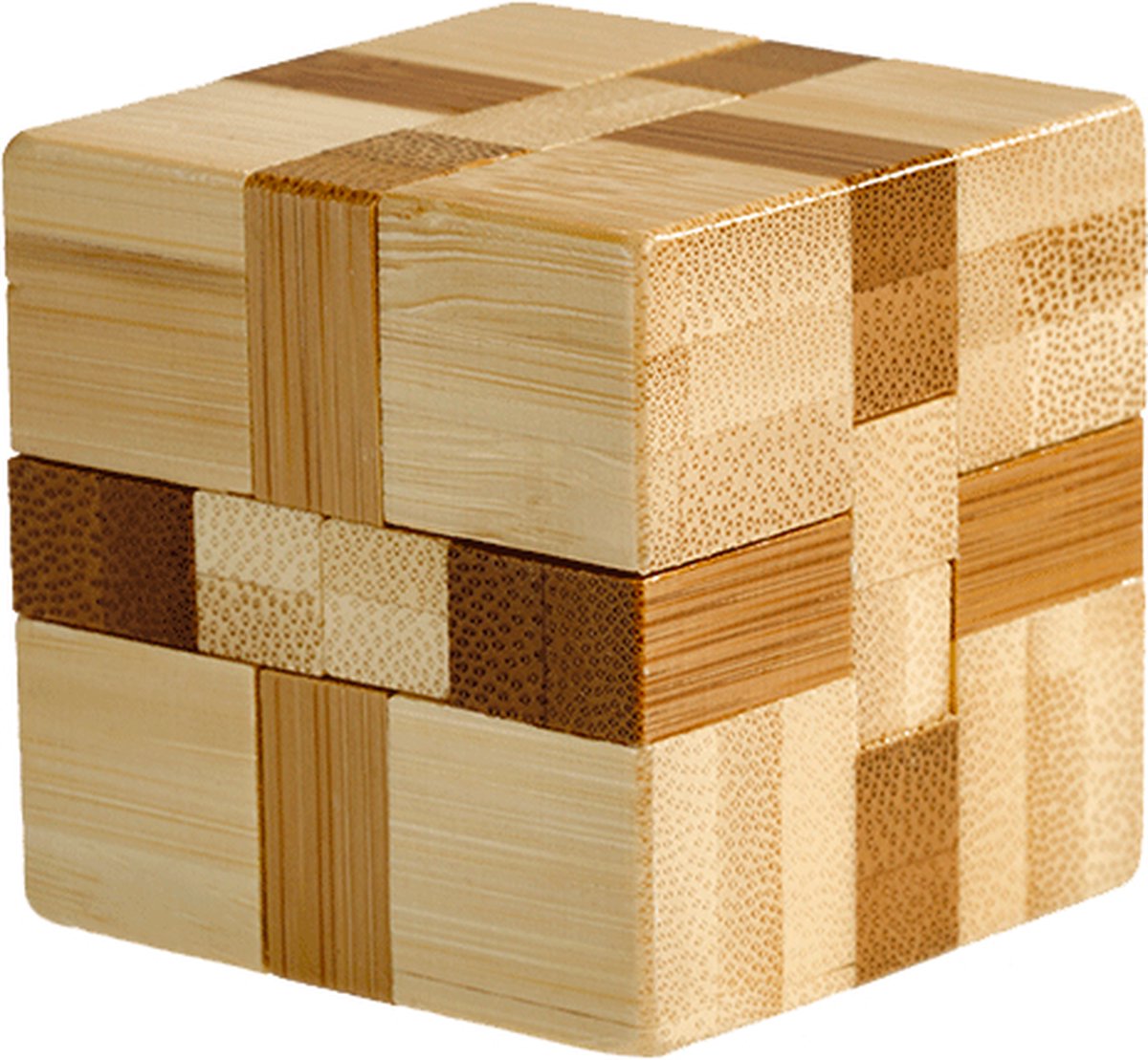 Eureka 3d Bamboo Puzzle - Cube*** (Only Available In Display 52473120)