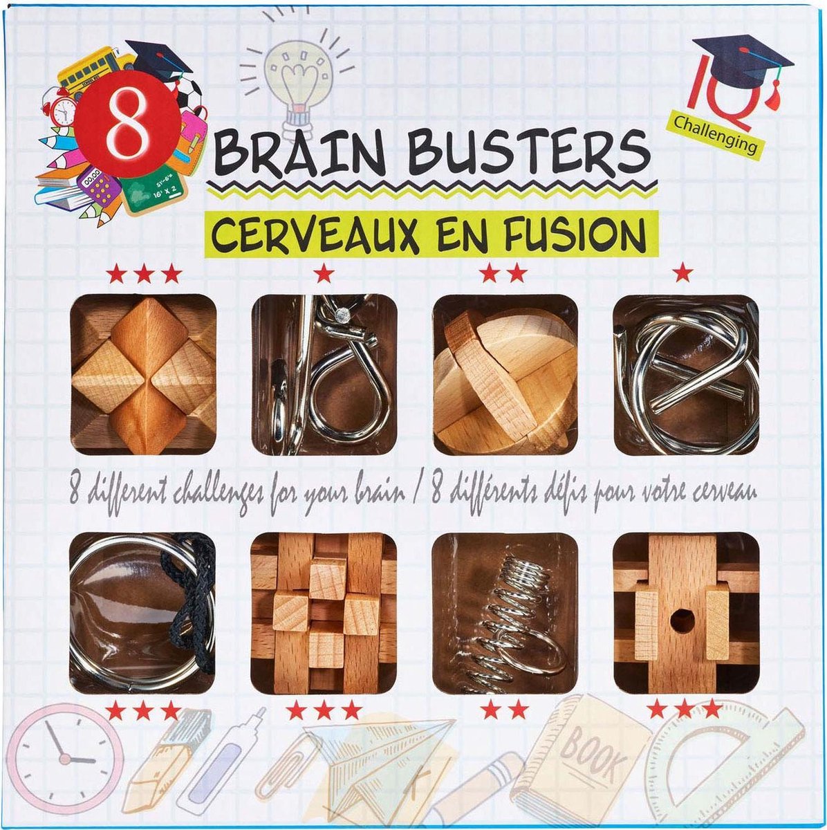 Eureka Puzzle Collection - Brain Busters / Cerveaux En Fusion