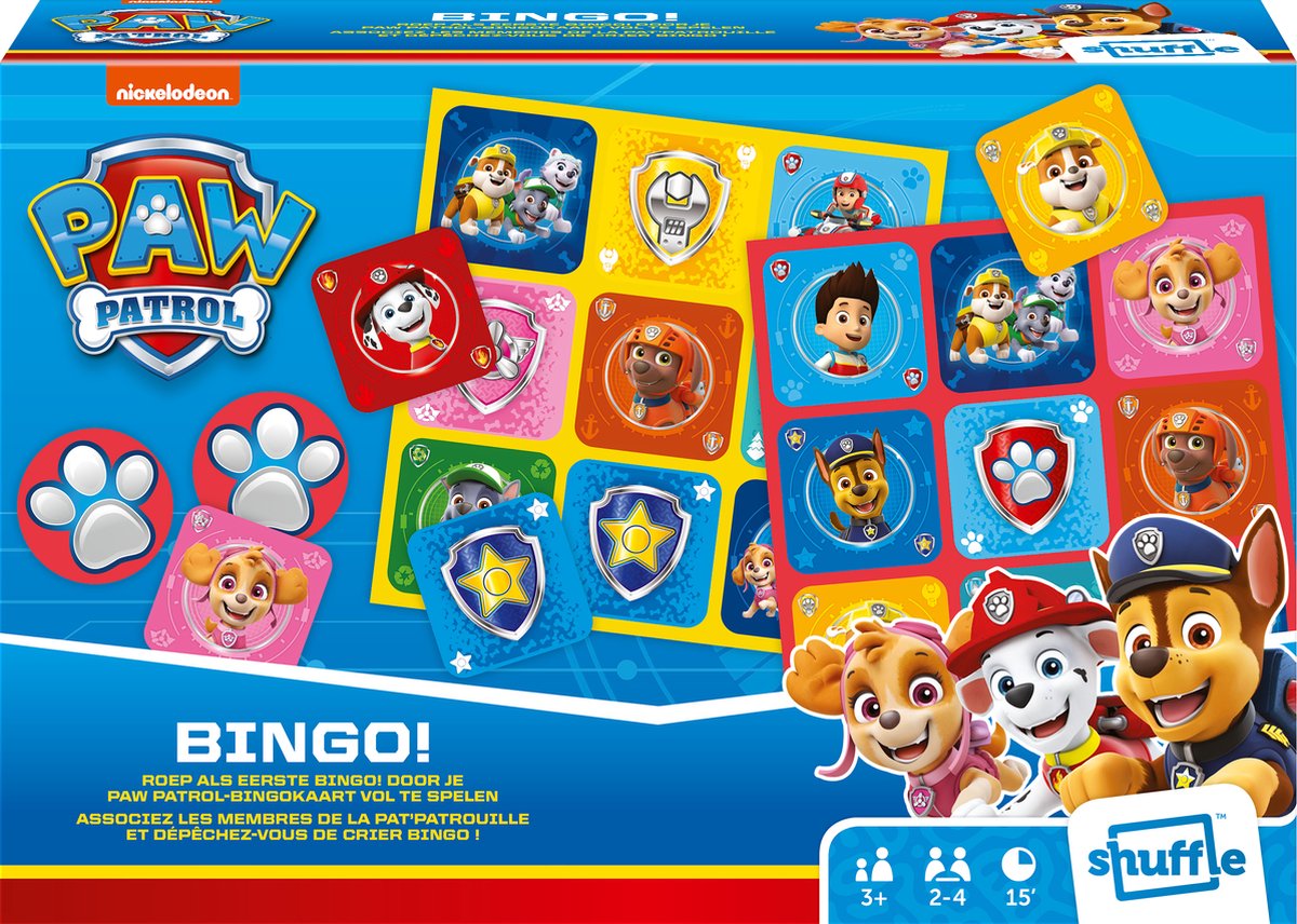 Paw Patrol Wild Bingo