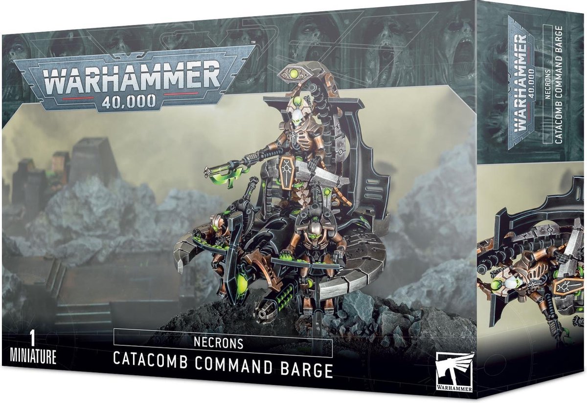 Warhammer 40000 - Necron Catacomb Command Barge