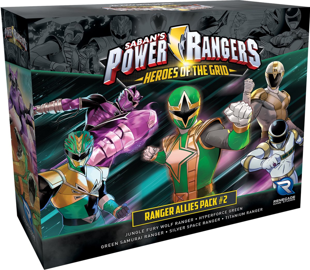 Power Rangers - Heroes of the Grid Ranger Allies 2