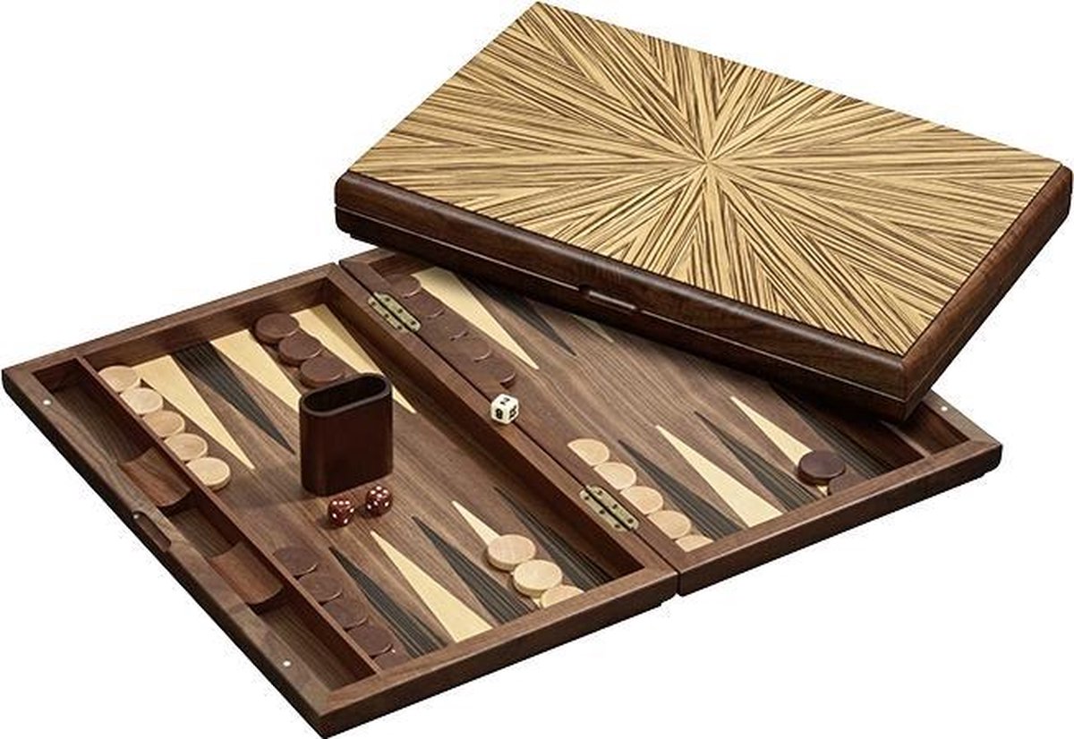 Philos Backgammon Mykonos Groot Magnetisch 49x30cm