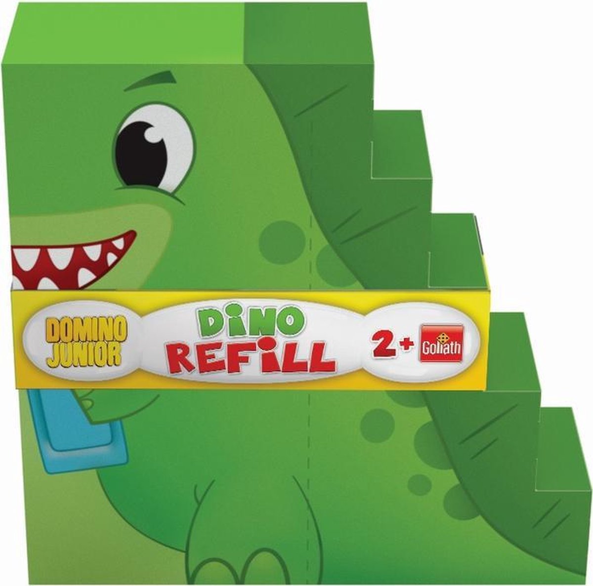 Goliath Domino Junior Twister Dino Refill 30 Dominostenen