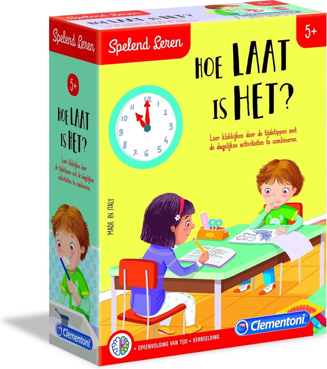 Spelend Leren - Hoe laat is het?