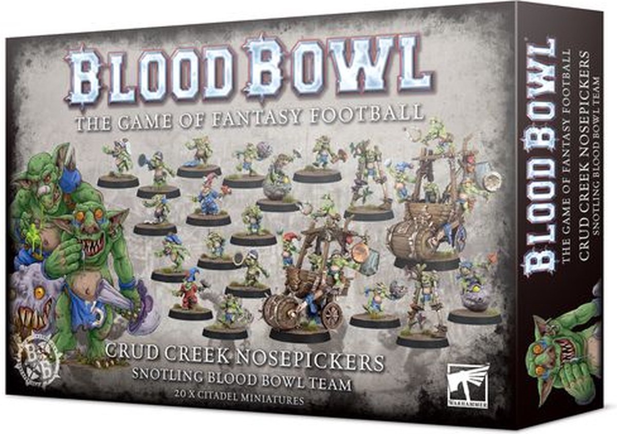 Blood Bowl: Crud Creek Nosepickers (Snotling Blood Bowl Team)