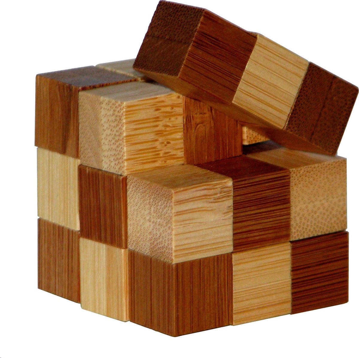 Eureka 3d Bamboo Puzzle - Snake Cubes** (Only Available In Display 52473120)