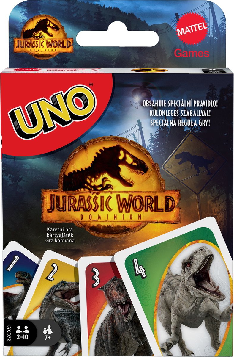 Uno Jurassic World 3