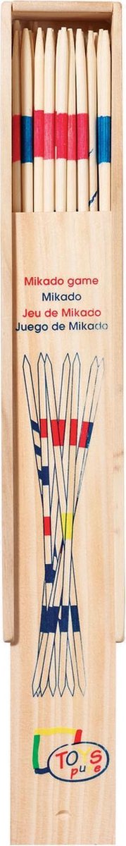 Mikado game, large in wooden box