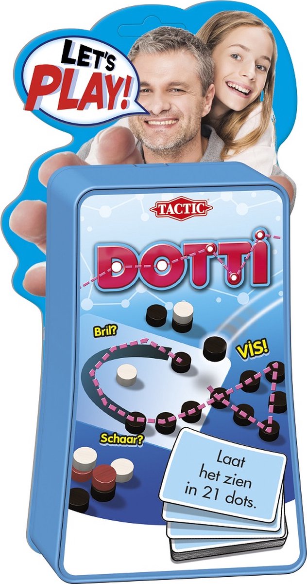 Tactic Gezelschapsspel Let's Play Dotti