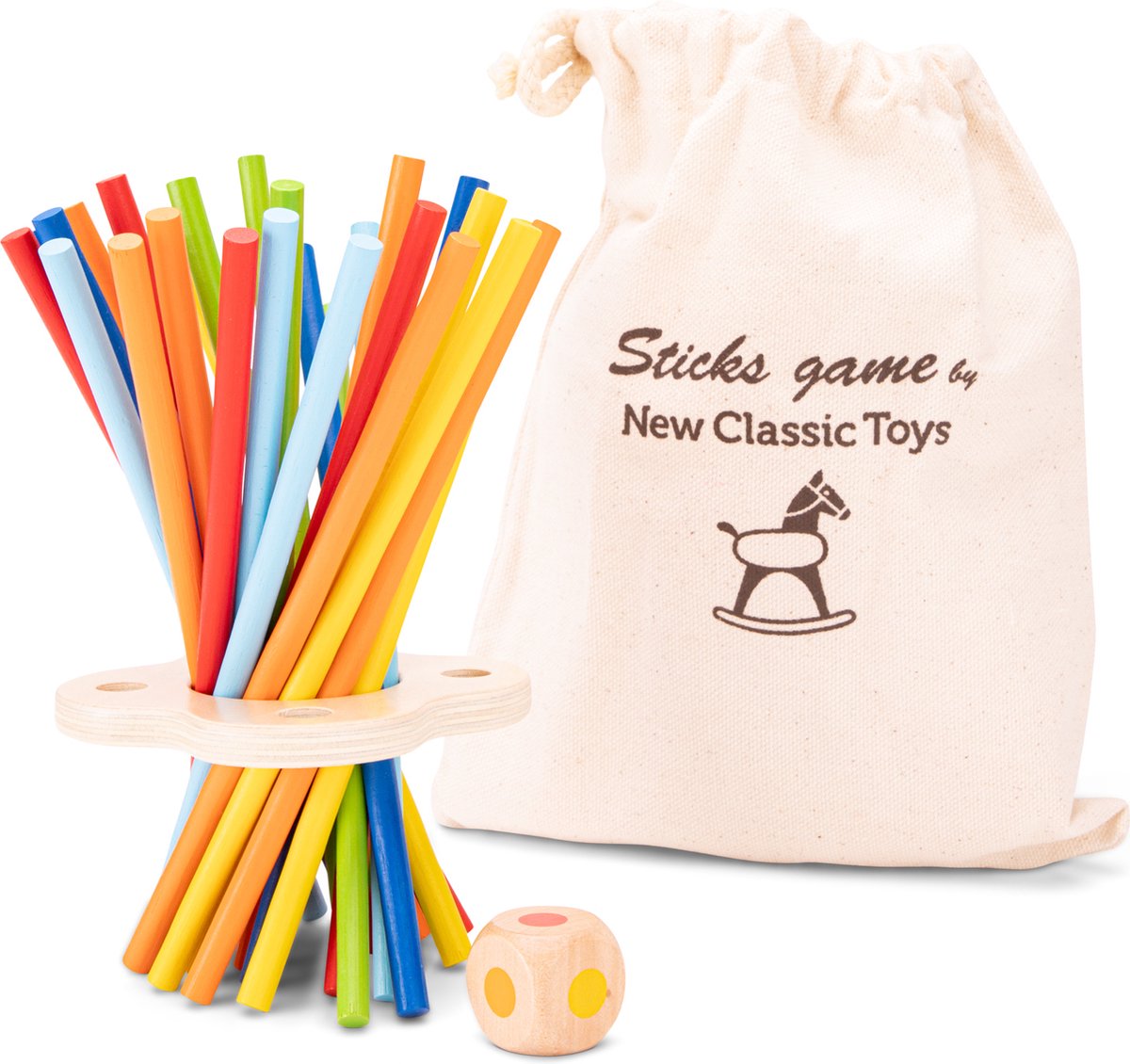 New Classic Toys Sticks Spel 90 X 18 Cm Hout 30-delig