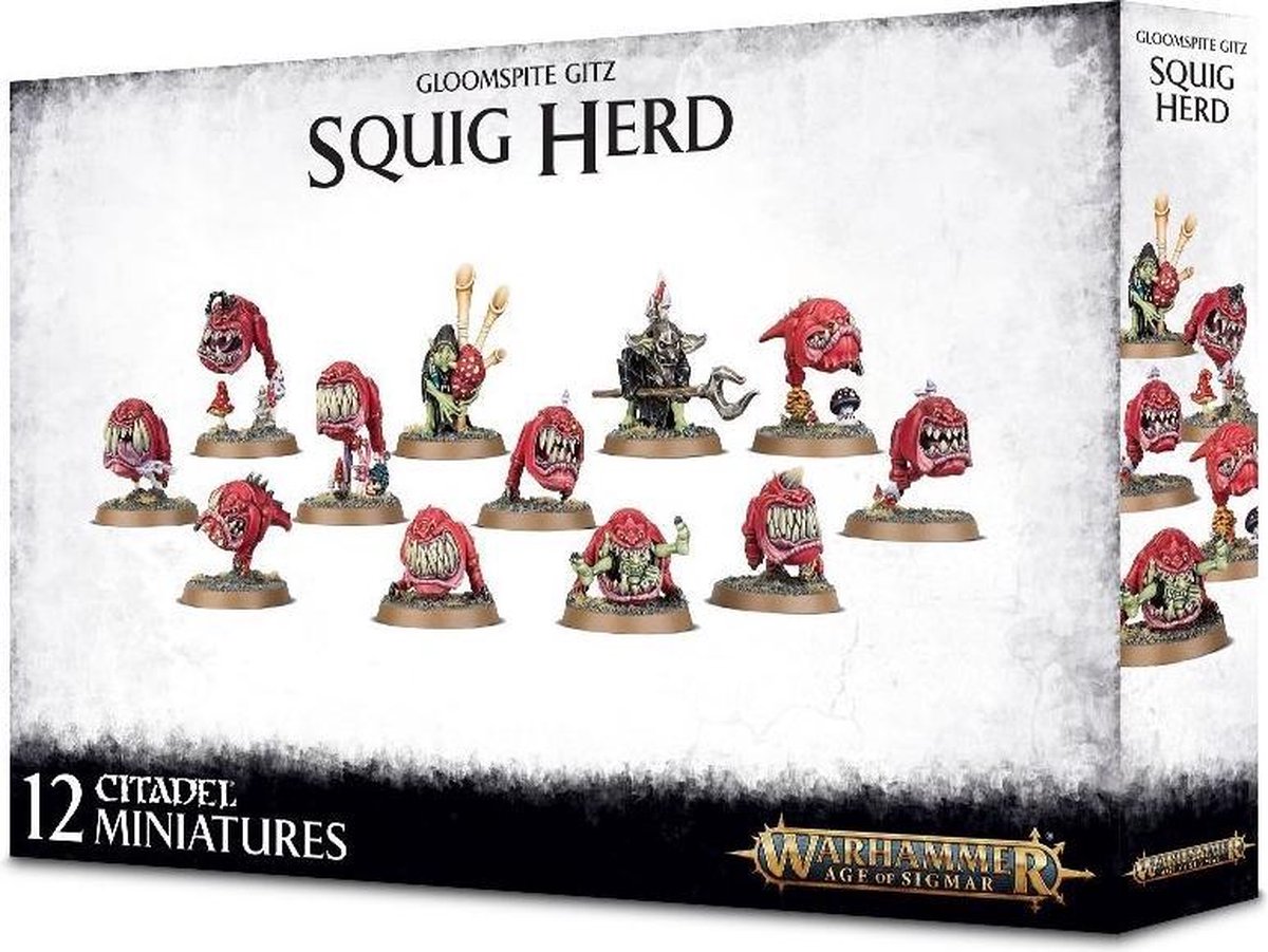 Warhammer: Age of Sigmar - Gloomspite Gitz Squig Herd