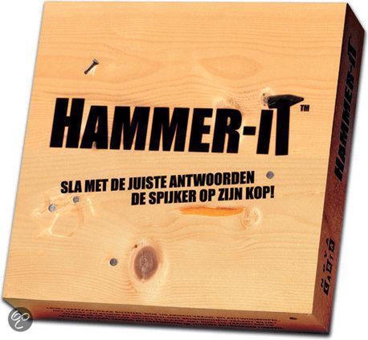 Nova Carta Quizspel Hammer-it Junior Hout Naturel 5-delig