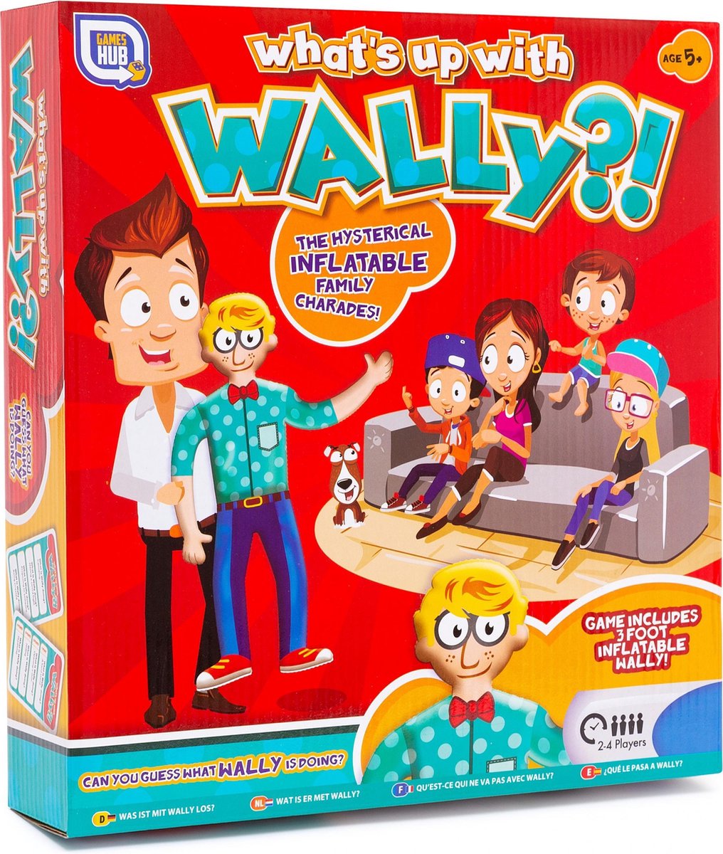 Games Hub Gezelschapsspel Whats Up With Wally (En)