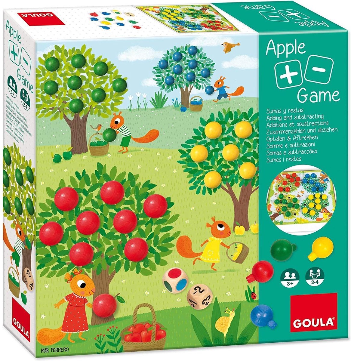 Goula Kinderspel Appelspel 44-delig