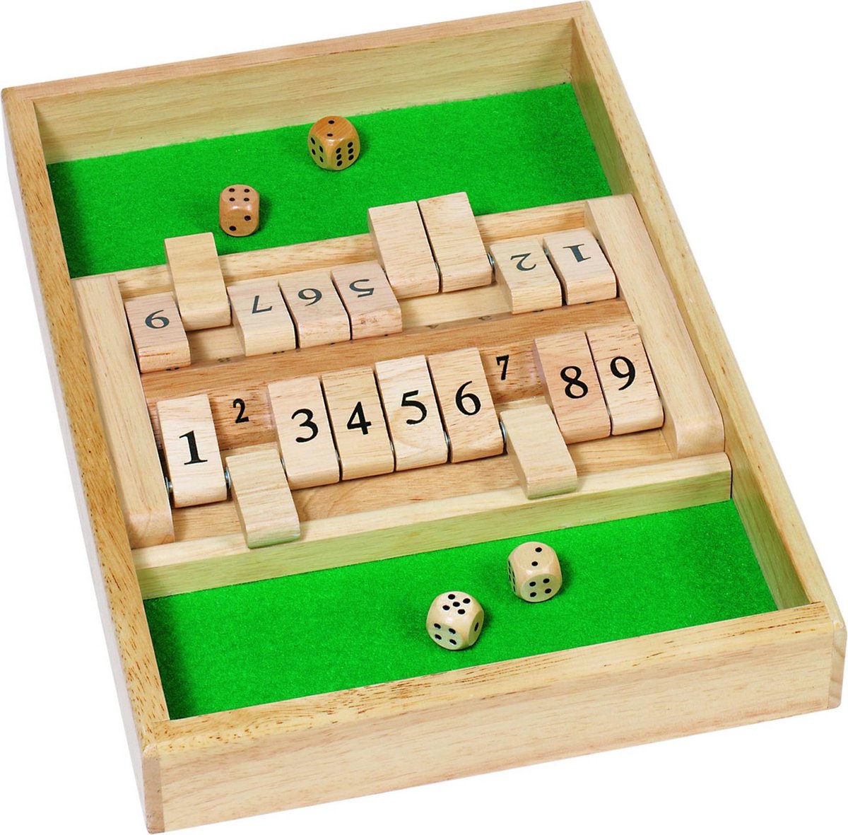 Shut the Box Dobbelspel